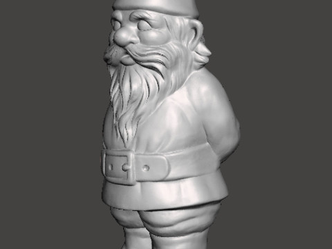 गार्डन गनोम मूर्ति चित्र मॉडल कला मूर्तिकला 3D प्रिंट मॉडल