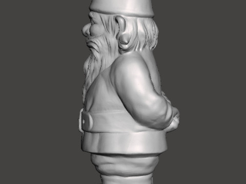 गार्डन गनोम मूर्ति चित्र मॉडल कला मूर्तिकला 3D प्रिंट मॉडल