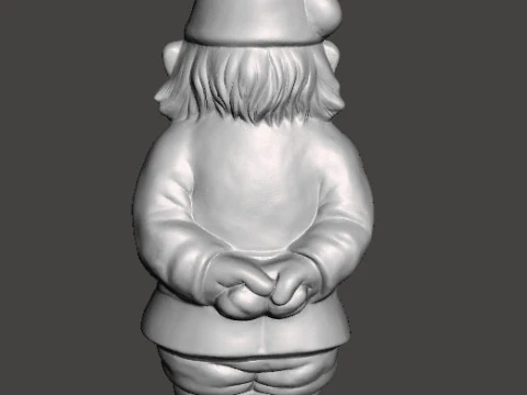 GARDEN GNOME STATUE FIGURE MODEL ART SCULPTURE 3D Print Model