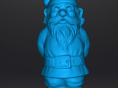 गार्डन गनोम मूर्ति चित्र मॉडल कला मूर्तिकला 3D प्रिंट मॉडल