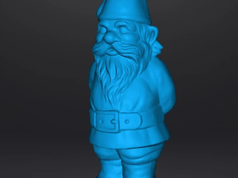 GARDEN GNOME STATUE FIGURE MODEL ART SCULPTURE 3D Print Model