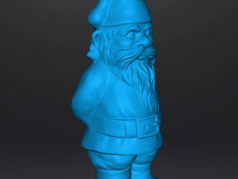GARDEN GNOME STATUE FIGURE MODEL ART SCULPTURE 3D Print Model