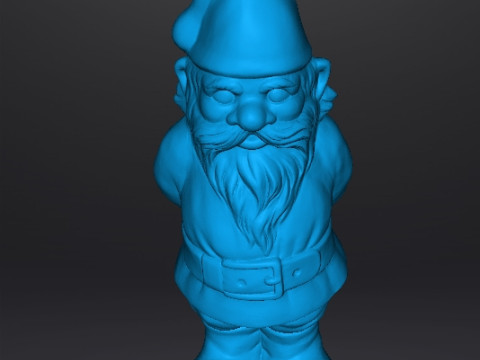 गार्डन गनोम मूर्ति चित्र मॉडल कला मूर्तिकला 3D प्रिंट मॉडल