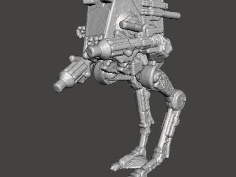 МІНІАТЮРНА МОДЕЛЬ ВУОКІ ХАНТЕРА В МАСШТАБІ 6 ММ ДЛЯ ЕПІЧНИХ НАУКОВИХ ІГОР 3D Принт Модель