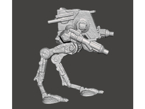 6-mm-Ma&szlig;stab AT-ST WOOKIE HUNTER MINIATURMODELL F&Uuml;R SCIFI-SPIELE EPIC 3D Druckmodell