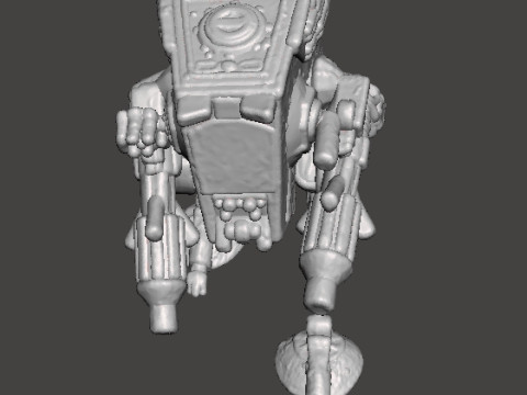 6-mm-Ma&szlig;stab AT-ST WOOKIE HUNTER MINIATURMODELL F&Uuml;R SCIFI-SPIELE EPIC 3D Druckmodell