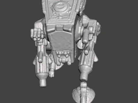 МІНІАТЮРНА МОДЕЛЬ ВУОКІ ХАНТЕРА В МАСШТАБІ 6 ММ ДЛЯ ЕПІЧНИХ НАУКОВИХ ІГОР 3D Принт Модель