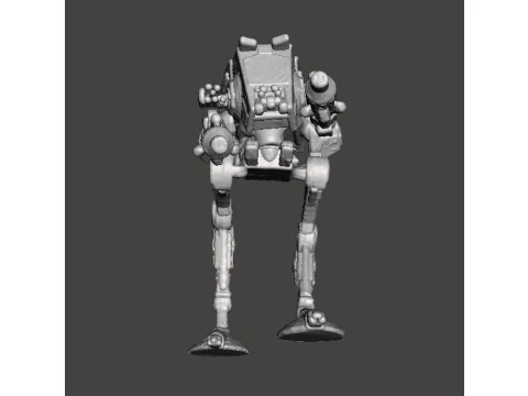 МІНІАТЮРНА МОДЕЛЬ ВУОКІ ХАНТЕРА В МАСШТАБІ 6 ММ ДЛЯ ЕПІЧНИХ НАУКОВИХ ІГОР 3D Принт Модель