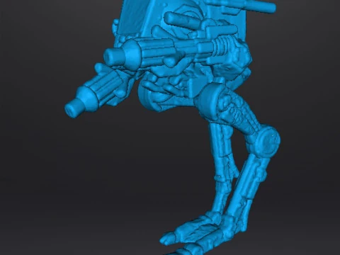 МІНІАТЮРНА МОДЕЛЬ ВУОКІ ХАНТЕРА В МАСШТАБІ 6 ММ ДЛЯ ЕПІЧНИХ НАУКОВИХ ІГОР 3D Принт Модель