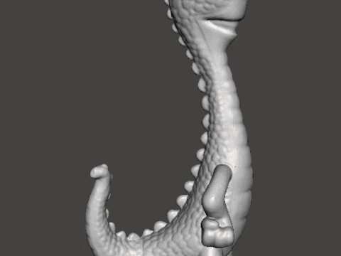 BILL FIGURA DI DINOSAURO MODELLO ORNAMENTO STATUA GIOCATTOLO PER BAMBINI Modello di stampa 3D