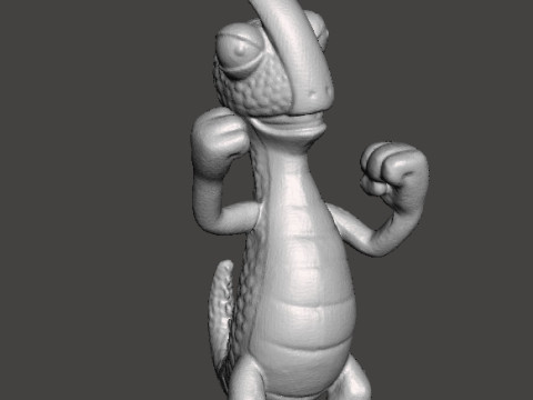 ORNAMENTO STATUA MODELLO FIGURA GIOCATTOLO DI DINOSAURO ROCKY PER BAMBINI Modello di stampa 3D