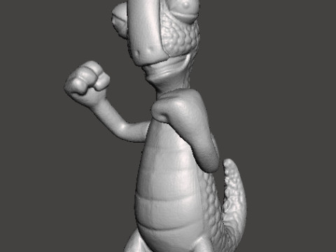 ORNAMENTO STATUA MODELLO FIGURA GIOCATTOLO DI DINOSAURO ROCKY PER BAMBINI Modello di stampa 3D