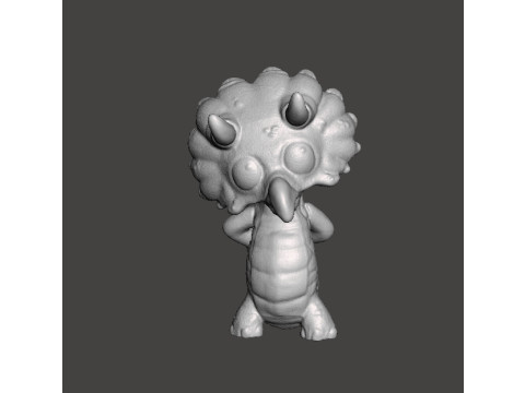 KLEINE CERA DINOSAURIER SPIELZEUGFIGUR MODELL STATUE ORNAMENT F&Uuml;R KINDER 3D Druckmodell