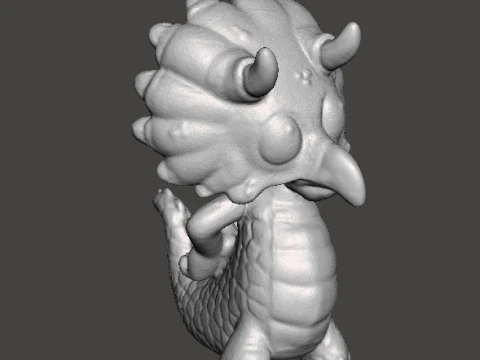 MAŁY MODEL FIGURKI DINOZAURA CERA OZDOBA DLA DZIECI Model do druku 3D