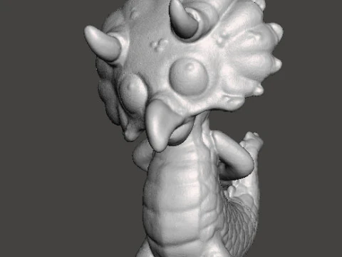 MAŁY MODEL FIGURKI DINOZAURA CERA OZDOBA DLA DZIECI Model do druku 3D