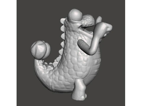 Figura de juguete de dinosaurio MAZU, modelo de estatua, adorno para ni&ntilde;os Modelo de impresión 3D