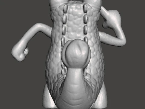 Figura de juguete de dinosaurio MAZU, modelo de estatua, adorno para ni&ntilde;os Modelo de impresión 3D