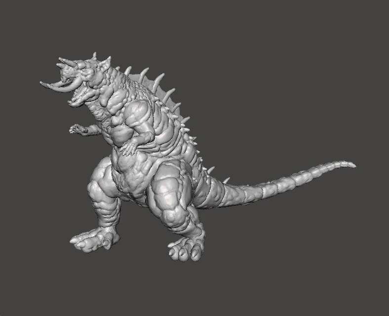 MAMUTE NEZURA KAIJU MONSTRO EM MINIATURA JOGOS RPG DND Modelo de Impressão 3D .c4d .max .obj .3ds .fbx .stl .blend 