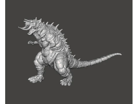 MAMMOTH NEZURA KAIJU MONSTER МІНІАТЮРНІ ІГРИ RPG DND 3D Принт Модель