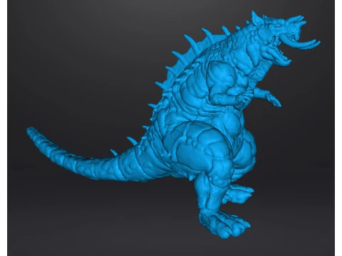 MAMUTE NEZURA KAIJU MONSTRO EM MINIATURA JOGOS RPG DND Modelo de Impressão 3D