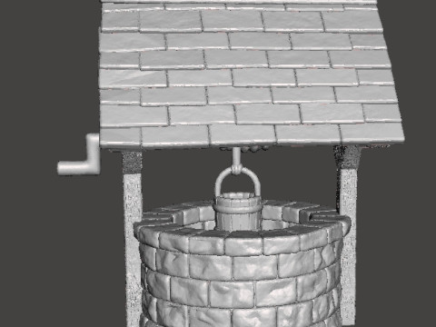 VECCHIO VILLAGGIO BEN MODELLO IN MINIATURA FANTASY TERRAIN DND RPG Modello di stampa 3D