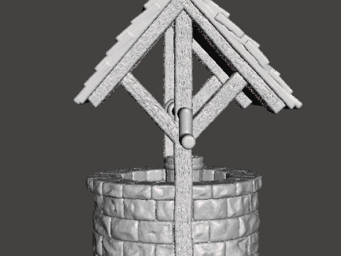 VECCHIO VILLAGGIO BEN MODELLO IN MINIATURA FANTASY TERRAIN DND RPG Modello di stampa 3D