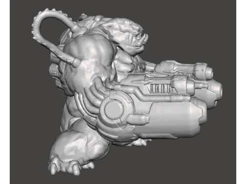 EWIGE MANCUBUS-D&Auml;MON-MINIATUR-MODELLFIGUR F&Uuml;R FANTASY- ODER SCIFI-SPIELE RPG DND 3D Druckmodell