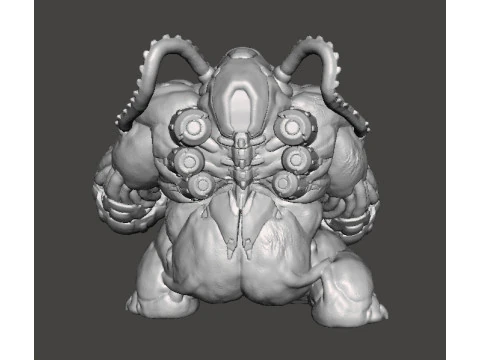 EWIGE MANCUBUS-D&Auml;MON-MINIATUR-MODELLFIGUR F&Uuml;R FANTASY- ODER SCIFI-SPIELE RPG DND 3D Druckmodell