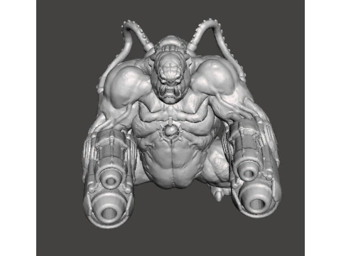 EWIGE MANCUBUS-D&Auml;MON-MINIATUR-MODELLFIGUR F&Uuml;R FANTASY- ODER SCIFI-SPIELE RPG DND 3D Druckmodell