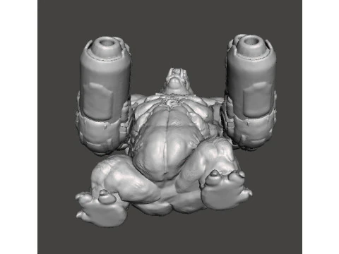 EWIGE MANCUBUS-D&Auml;MON-MINIATUR-MODELLFIGUR F&Uuml;R FANTASY- ODER SCIFI-SPIELE RPG DND 3D Druckmodell