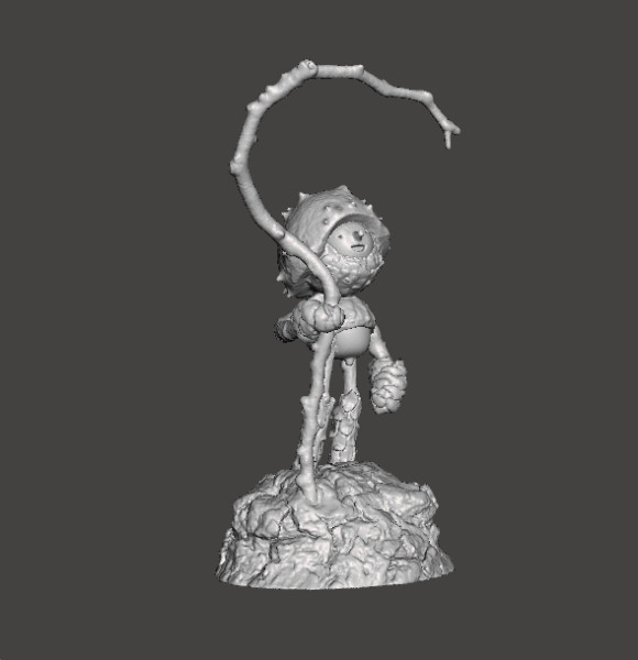 वुडलैंड पिक्सी मूर्ति चित्र मॉडल कला मूर्तिकला 3D प्रिंट मॉडल .c4d .max .obj .3ds .fbx .stl .blend 