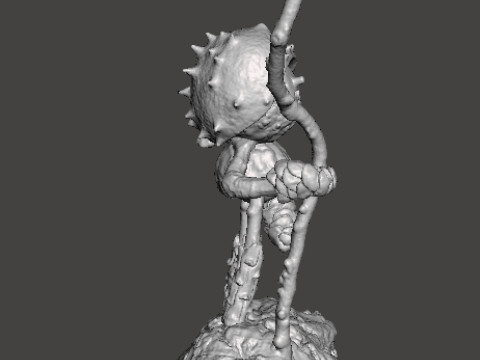 वुडलैंड पिक्सी मूर्ति चित्र मॉडल कला मूर्तिकला 3D प्रिंट मॉडल