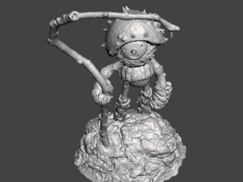 वुडलैंड पिक्सी मूर्ति चित्र मॉडल कला मूर्तिकला 3D प्रिंट मॉडल