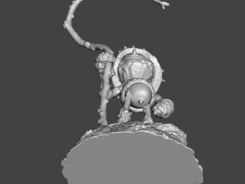 वुडलैंड पिक्सी मूर्ति चित्र मॉडल कला मूर्तिकला 3D प्रिंट मॉडल