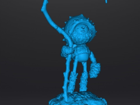 वुडलैंड पिक्सी मूर्ति चित्र मॉडल कला मूर्तिकला 3D प्रिंट मॉडल