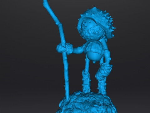 वुडलैंड पिक्सी मूर्ति चित्र मॉडल कला मूर्तिकला 3D प्रिंट मॉडल