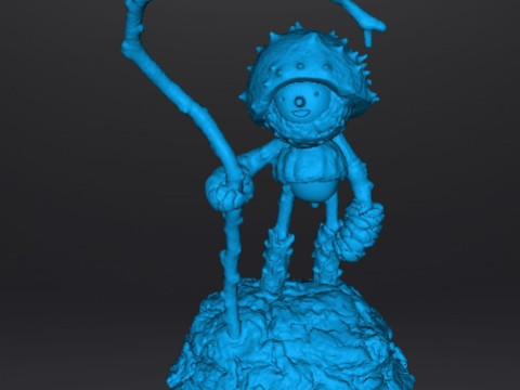 वुडलैंड पिक्सी मूर्ति चित्र मॉडल कला मूर्तिकला 3D प्रिंट मॉडल