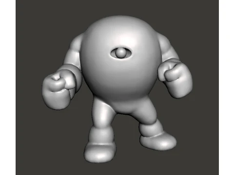 イエロー デビル ミニチュア モデル SF またはファンタジー ゲーム RPG DND 3Dプリントモデル