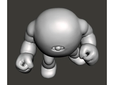 イエロー デビル ミニチュア モデル SF またはファンタジー ゲーム RPG DND 3Dプリントモデル