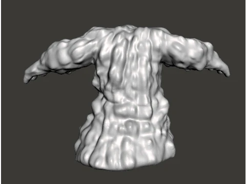 BOUE TITAN MONSTRE G&eacute;ANT MINIATURE JEUX RPG MDN Modèles 3D en vedette