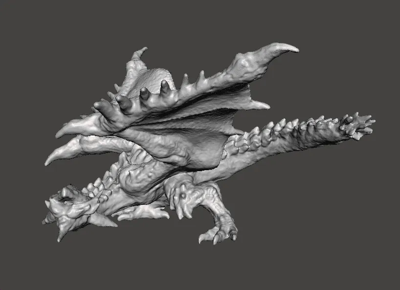 RATHALOS FIGURE MODEL PLASTIC TOY DRAGON MONSTER FANTASY GAMES WH 3D Print Model .c4d .max .obj .3ds .fbx .stl .blend 