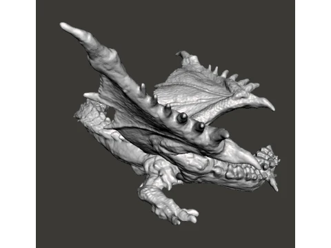 RATHALOS FIGURE MODEL PLASTIC TOY DRAGON MONSTER FANTASY GAMES WH 3D Print Model