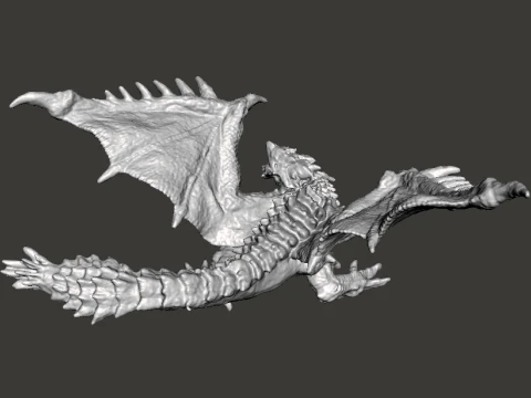 RATHALOS FIGURE MODEL PLASTIC TOY DRAGON MONSTER FANTASY GAMES WH 3D Print Model