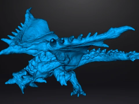 RATHALOS FIGURE MODEL PLASTIC TOY DRAGON MONSTER FANTASY GAMES WH 3D Print Model