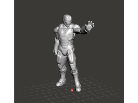 GUANTO LASER IRON MAN MODELLO IN MINIATURA PER GIOCHI SCIFI RPG DND Modello di stampa 3D