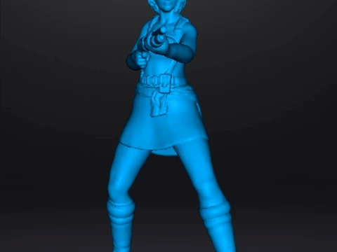 RE3 JILL MINIATURE MODEL FOR HORROR OR SCIFI GAMES RPG DND 3D Print Model