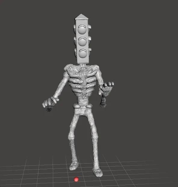 FIGURA DE MODELO DE CABE&Ccedil;A DE SEM&Aacute;FORO DE TREVOR HENDERSON PARA JOGOS DE FANTASIA DE HORROR RPG DND Modelo de Impressão 3D .c4d .max .obj .3ds .fbx .stl .blend 