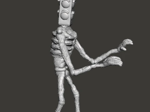 FIGURA DE MODELO DE CABE&Ccedil;A DE SEM&Aacute;FORO DE TREVOR HENDERSON PARA JOGOS DE FANTASIA DE HORROR RPG DND Modelo de Impressão 3D