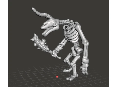 판타지 게임 RPG 및 DND용 STALMOBLIN 미니어처 모델 3D 프린트 모델