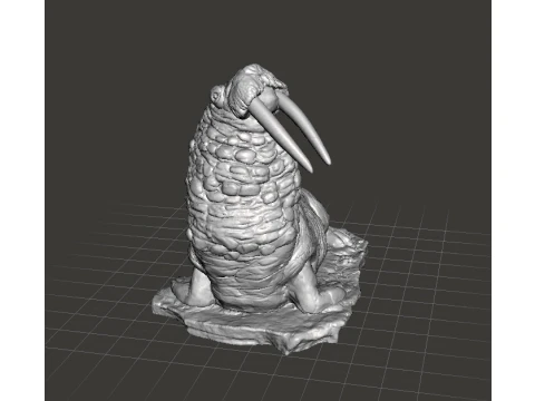 WALRUS FIGURE MODEL REALISTIC SCULPTURE STATUE ORNAMENT WILDLIFE 3D Print Model